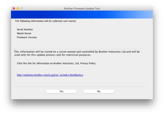 08 HL-3170 Firmware Update-Information Permission