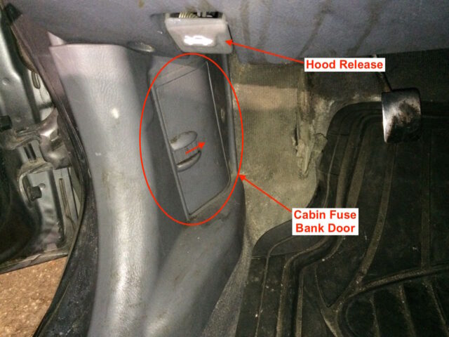 Cabin Fuse Bank Door Location