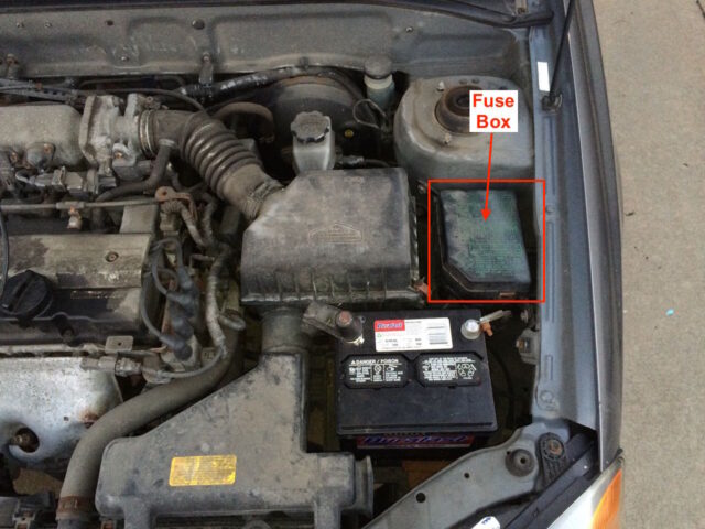 Engine Compartment Fuse Box Location