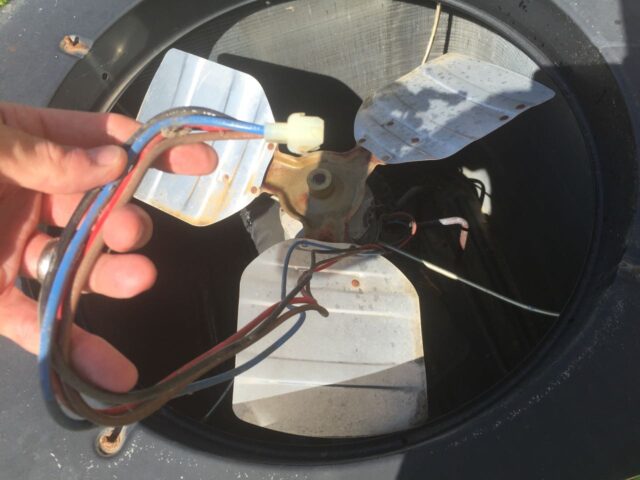 AC Condenser Motor Wiring Freed