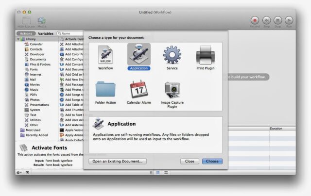 How to Create a Mac Application to Merge Pdf's in Automator · Share