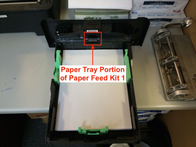 Brother MFC-8950DWT Paper Tray 1 PF Kit 1 Location