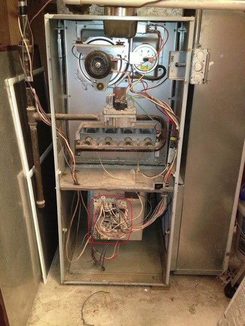 Carrier-58PAV090-14-Furnace-Bottom-Cover-Removed-Annotated