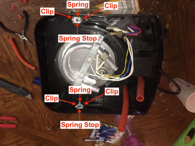 Cuisinart Coffee Maker Spring Clip Diagram