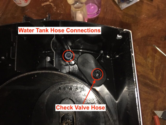 Cuisinart Water Tank Hose Connections