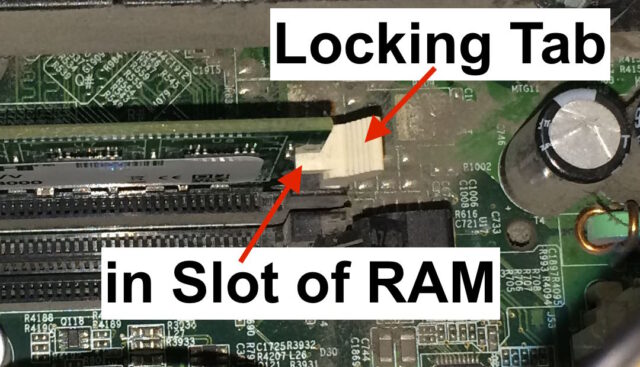 Dell 320 RAM Upgrade-RAM Locked In-Zoomed