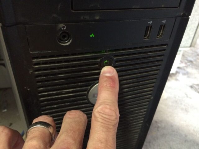 Dell Optiplex 320 Power Button