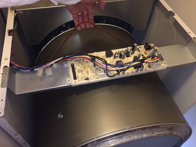 Reinstalling the drum into the dryer