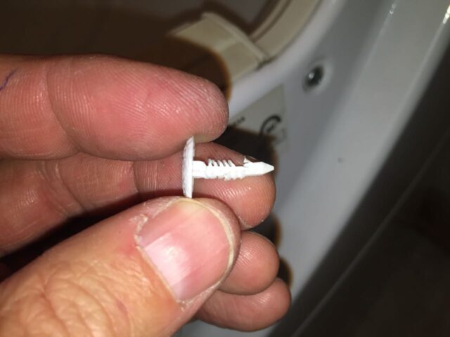 Plug removed