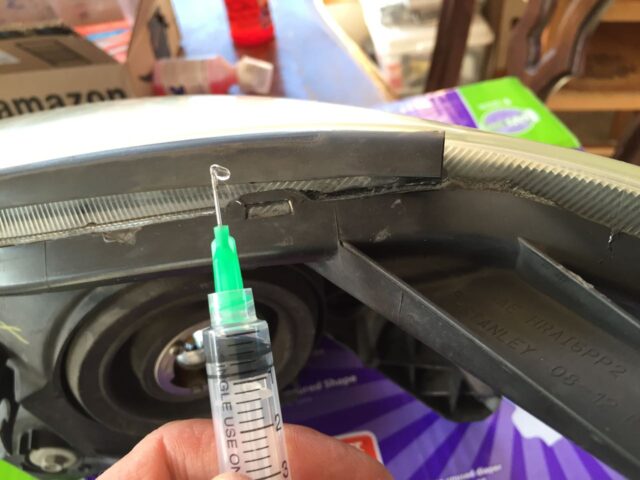 Green syringe
