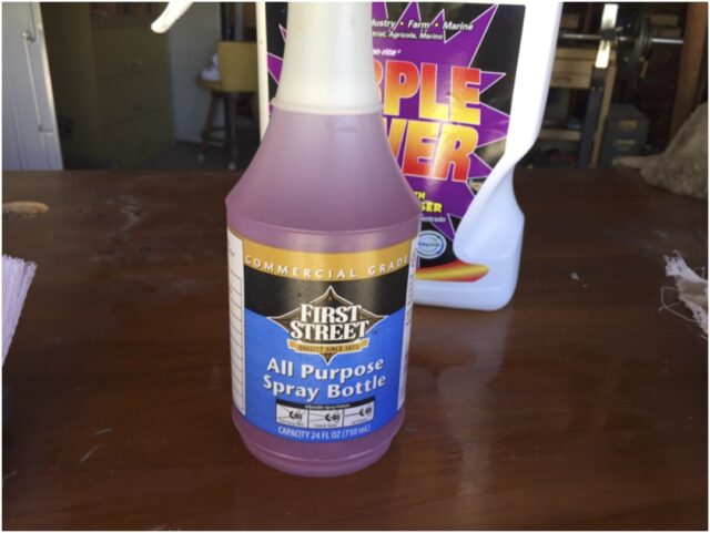 Diluted Purple Power Spray