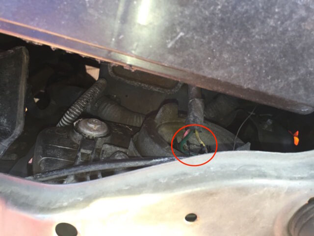 Hyundai Accent Headlight Electrical Connector Location