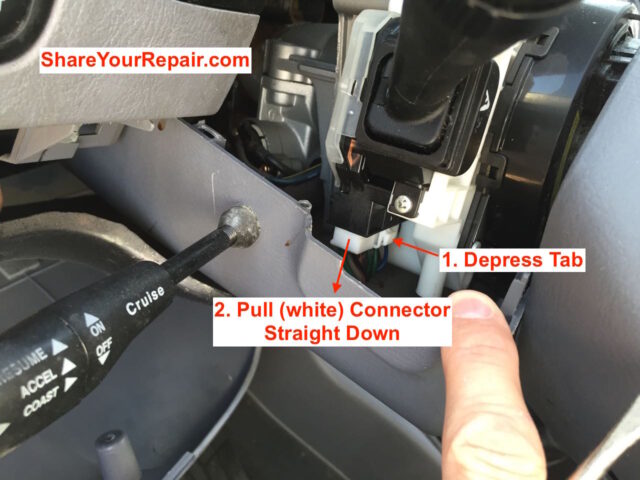 Electrical connector release tab