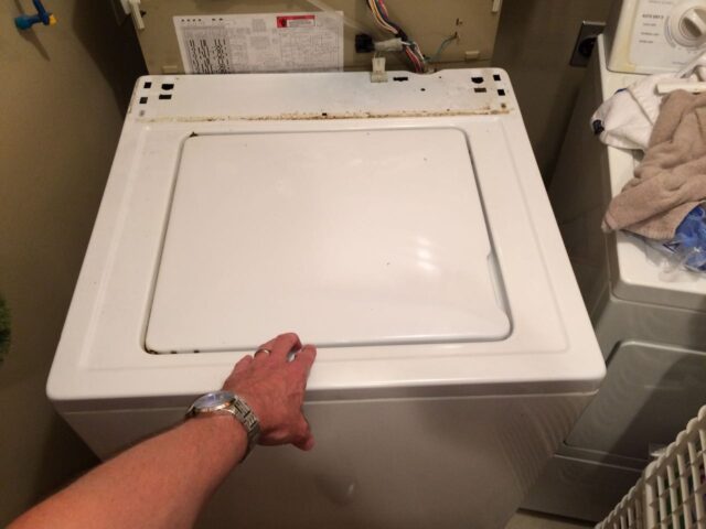 Kenmore 90 Series Washer Fills Slowly-Housing Back in Place