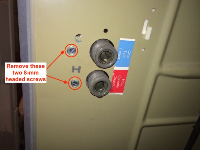 Kenmore 90 Series Washer Fills Slowly-Valve Assembly Screw Locations