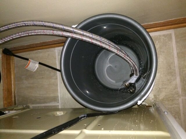 Kenmore 90 Series Washer Fills Slowly-Water Line Hoses in Bucket
