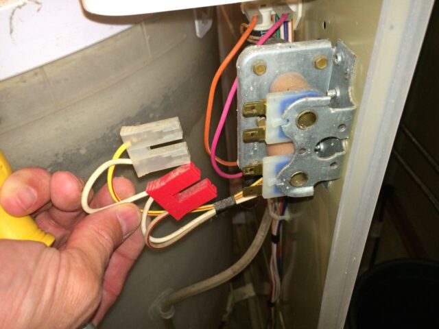 Kenmore 90 Series Washer Fills Slowly-Water Valve Hot and Cold Electrical Connectors Disconnected