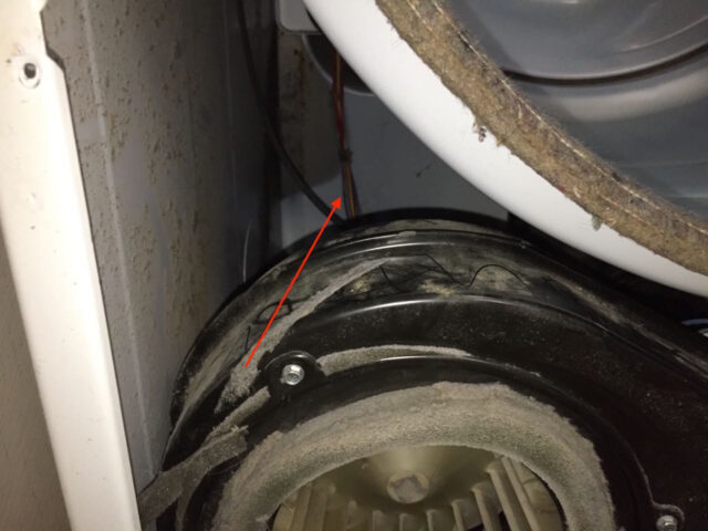 Kenmore Elite Dryer Drum Belt Access Location