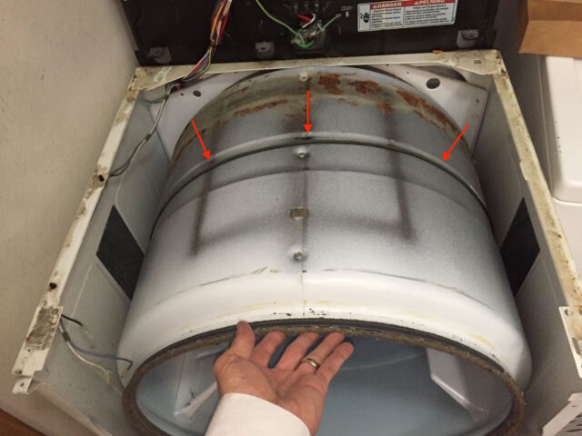 Kenmore Elite Dryer Drum Belt Placement