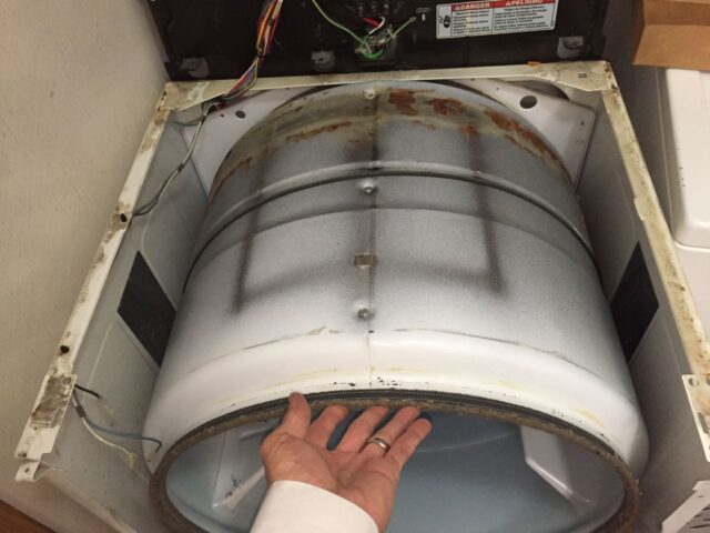 Kenmore Elite Dryer Drum Reinstalled