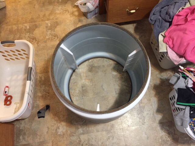 Kenmore Elite Dryer Drum Removed
