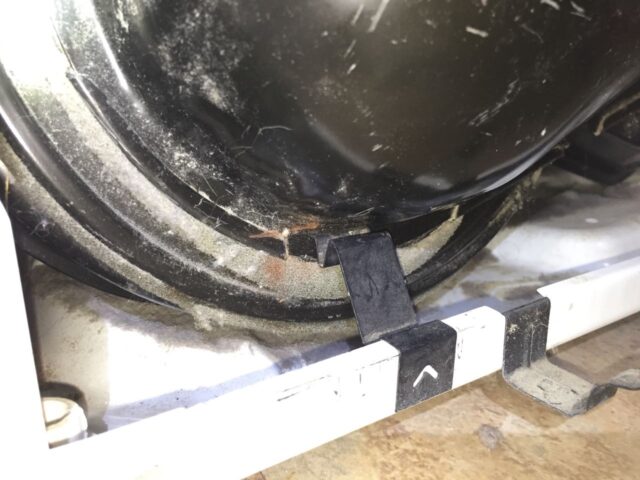 Kenmore Elite Dryer Lint Duct Spring Clip Reinstalled