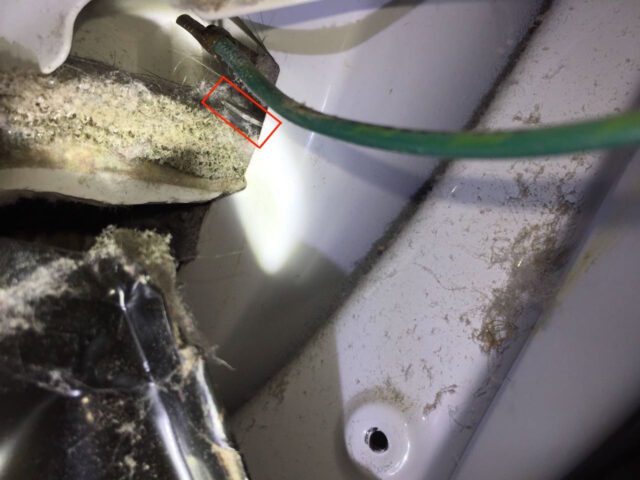 Kenmore Elite Dryer Moisture Sensor Terminal Location