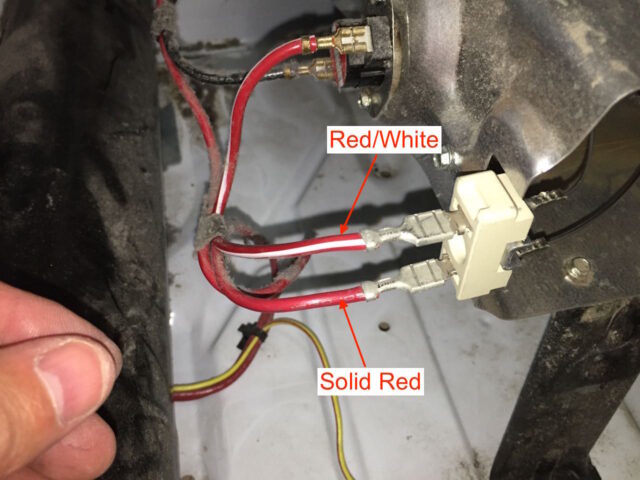 Kenmore Elite Dryer Reinstalling Heater Assembly Wires