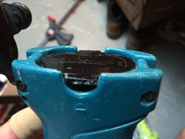 Makita 9.6 V NiCad Battery Refurbish-Refurbished Battery in Drill