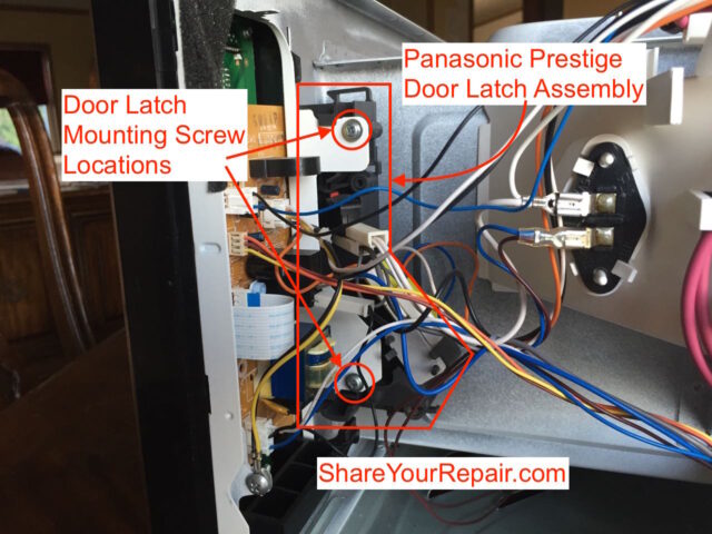 Location of door latch mechanism