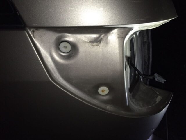 Plastic Tail Light Clip Reinstalled-Toyota Sienna