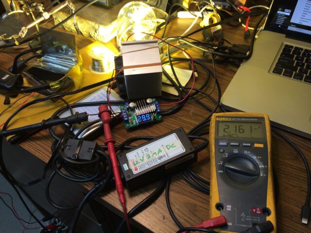 Power Supply Pulling 2.1 Amps at 12 Volts