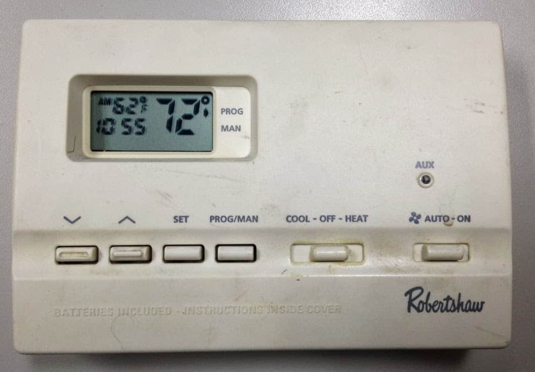 How to Program a Robertshaw 9615 Thermostat - Share Your Repair