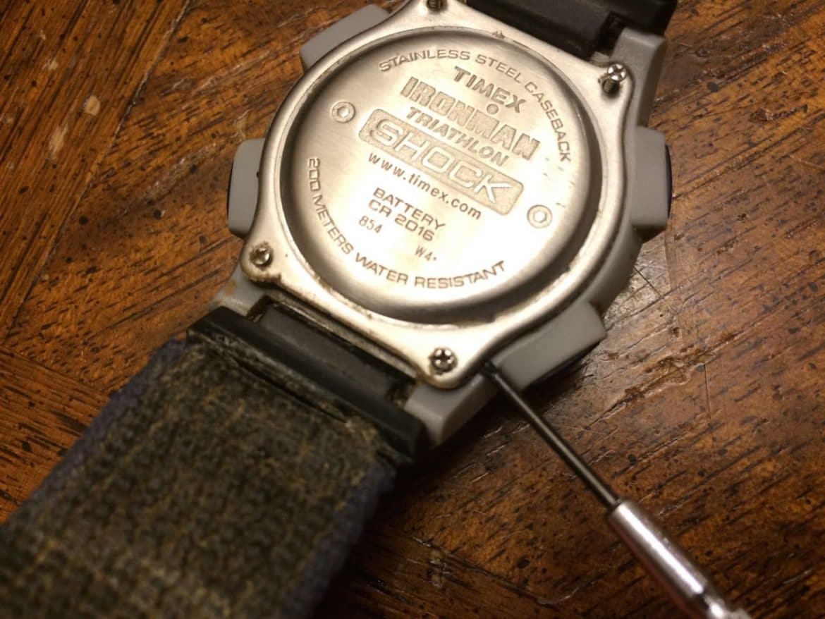 How To Replace Battery On Timex Ironman Triathlon Watch Share Your Repair