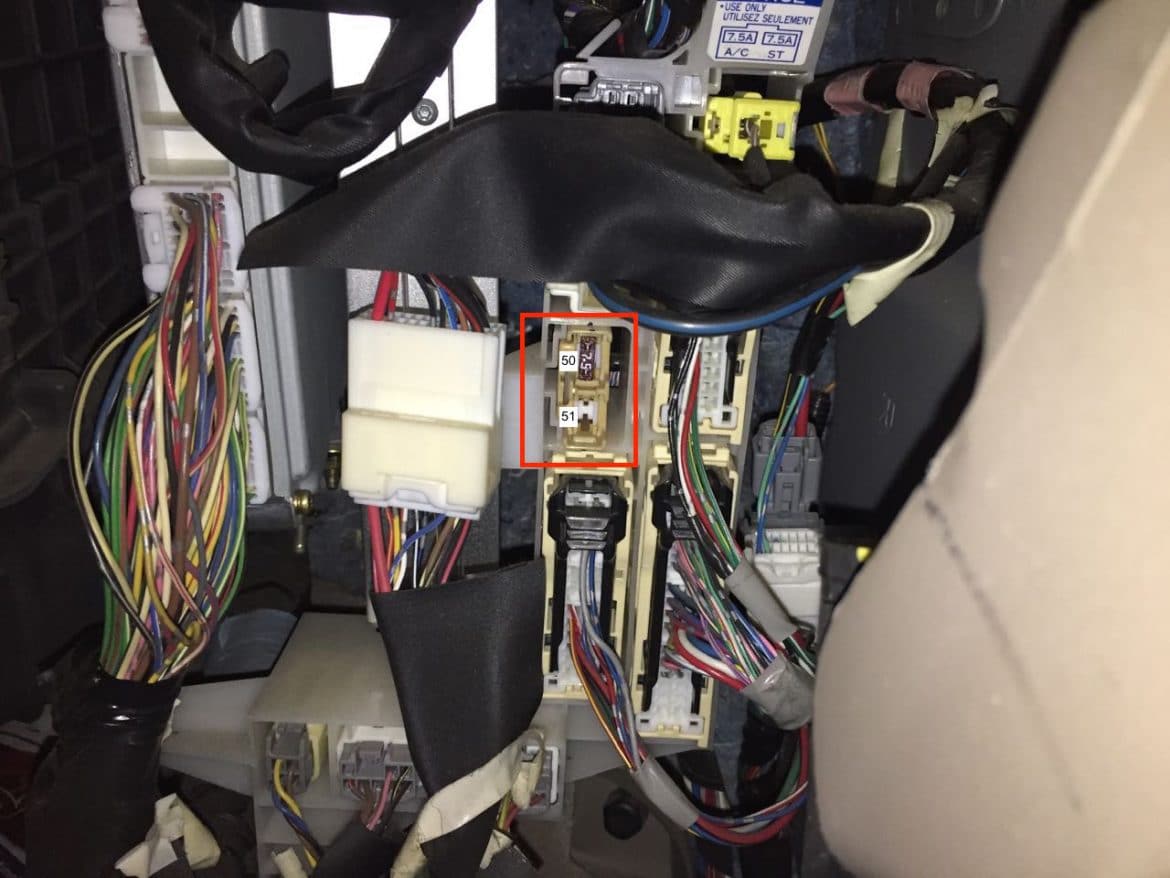 Toyota Sienna Passengers Instrument Panel Location Up Close