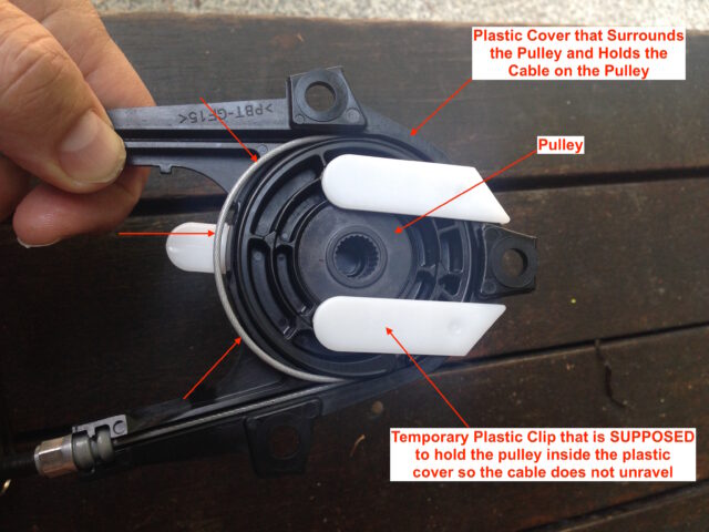 Toyota Sienna Sliding Door Cable Coming Apart 2