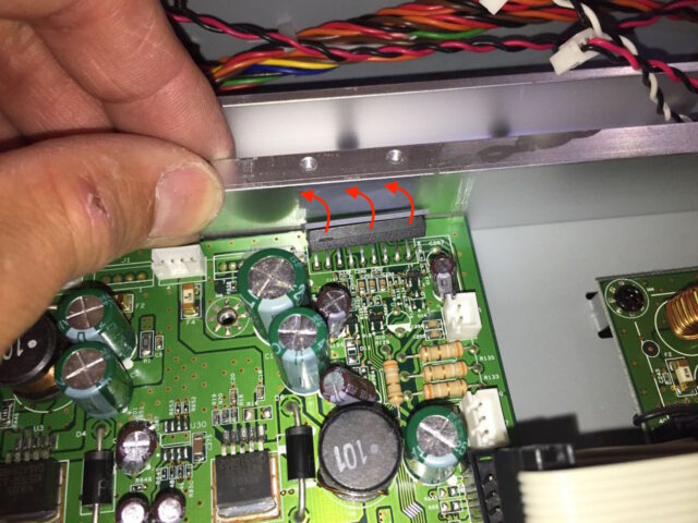 Vizio 50 Plasma Main Video Board Bend Chip to Heat Sink