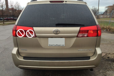 How To Replace Toyota Sienna Liftgate Tail Lights