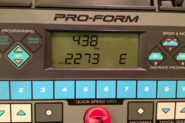 How to Determine How Many Miles Your ProForm Crosswalk Caliber Elite Treadmill Has On It, Information Mode