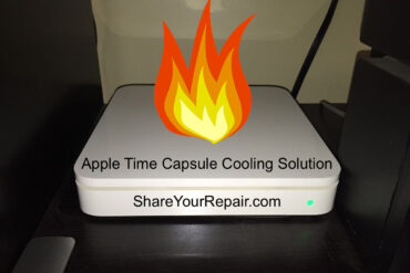 Apple Time Capsule Cooling Solution