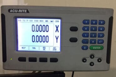 How to Zero Out an Acu-Rite Model DRO 200S