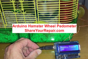 Arduino Hamster Wheel Pedometer