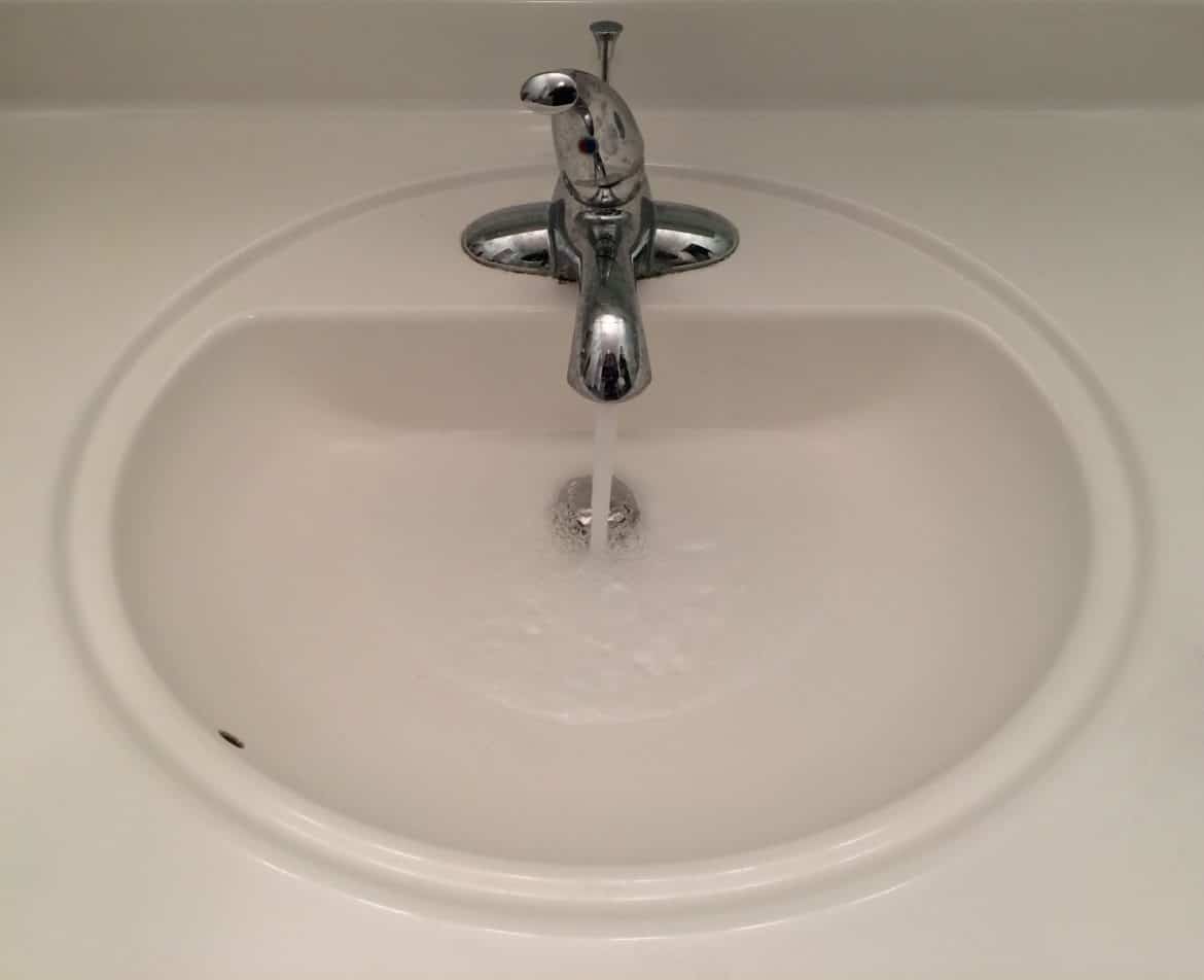 screen drain for a bathroom sink