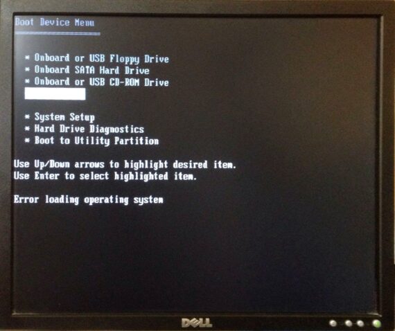 Error when trying to boot off of Windows 7 USB Installer: Error loading operating system