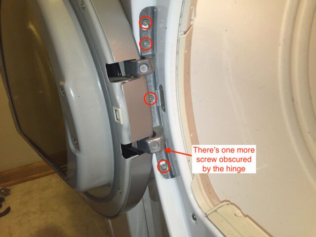 How to Reverse GE Dryer Door · Share Your Repair
