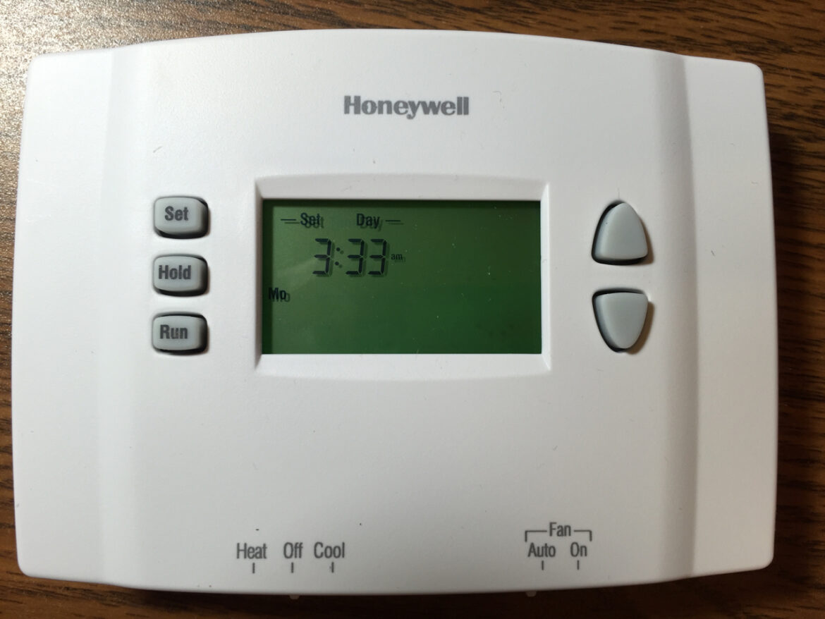 Honeywell Thermostat RTH2300 Programming Instructions · Share Your Repair