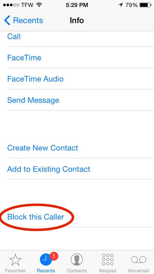 How to Block a Caller on an iPhone