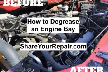 How to Degrease an Engine Bay