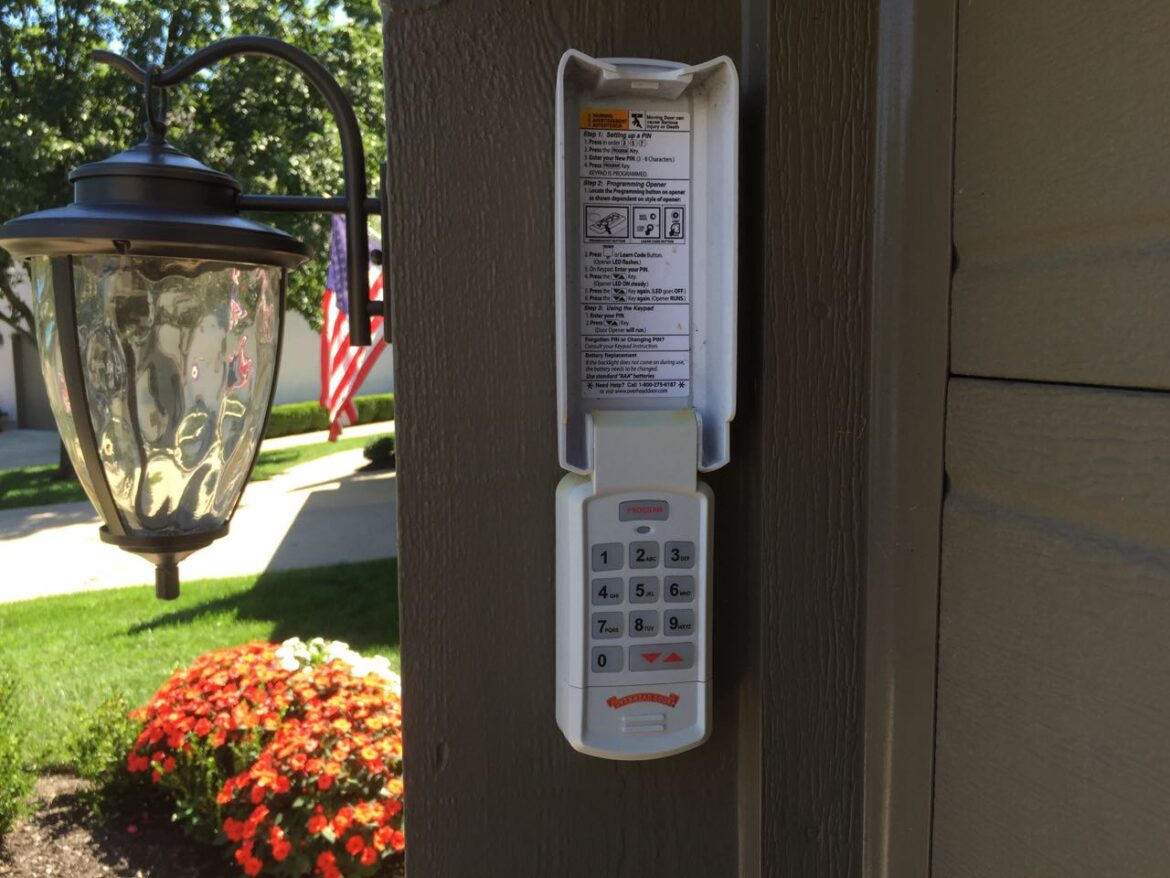 Simple Overhead Door Garage Door Keypad Not Working for Large Space