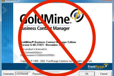 How to Make GoldMine 6.0 Auto-Login